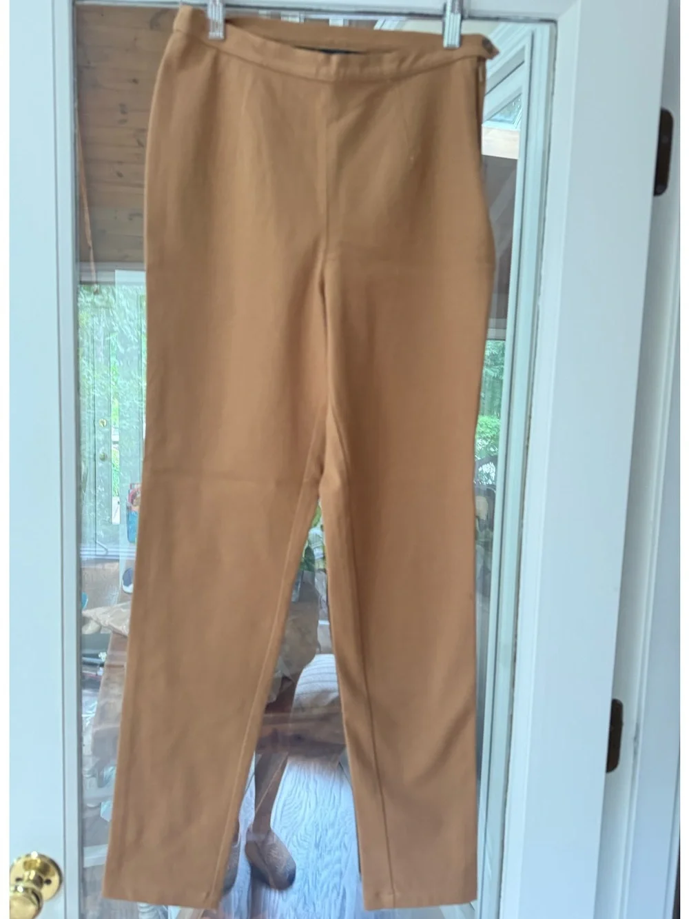 Ralph Lauren Slim Ponte Leggings in Warm Brown size 6 EUC